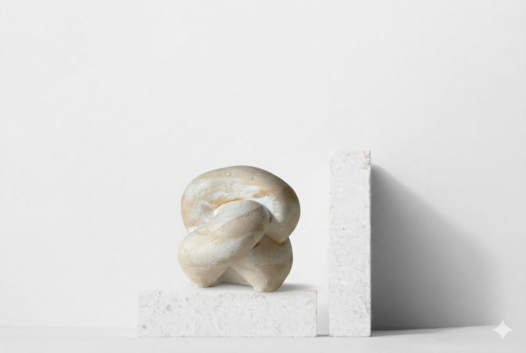 Marbled Knot Sculpture