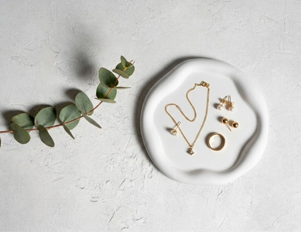 Organic Wavy Decorative Tray
