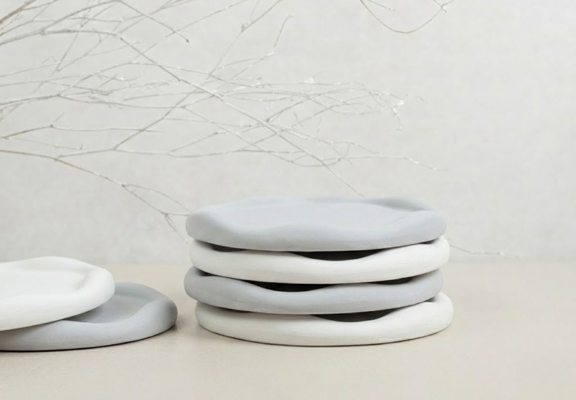 Organic Wavy Decorative Tray