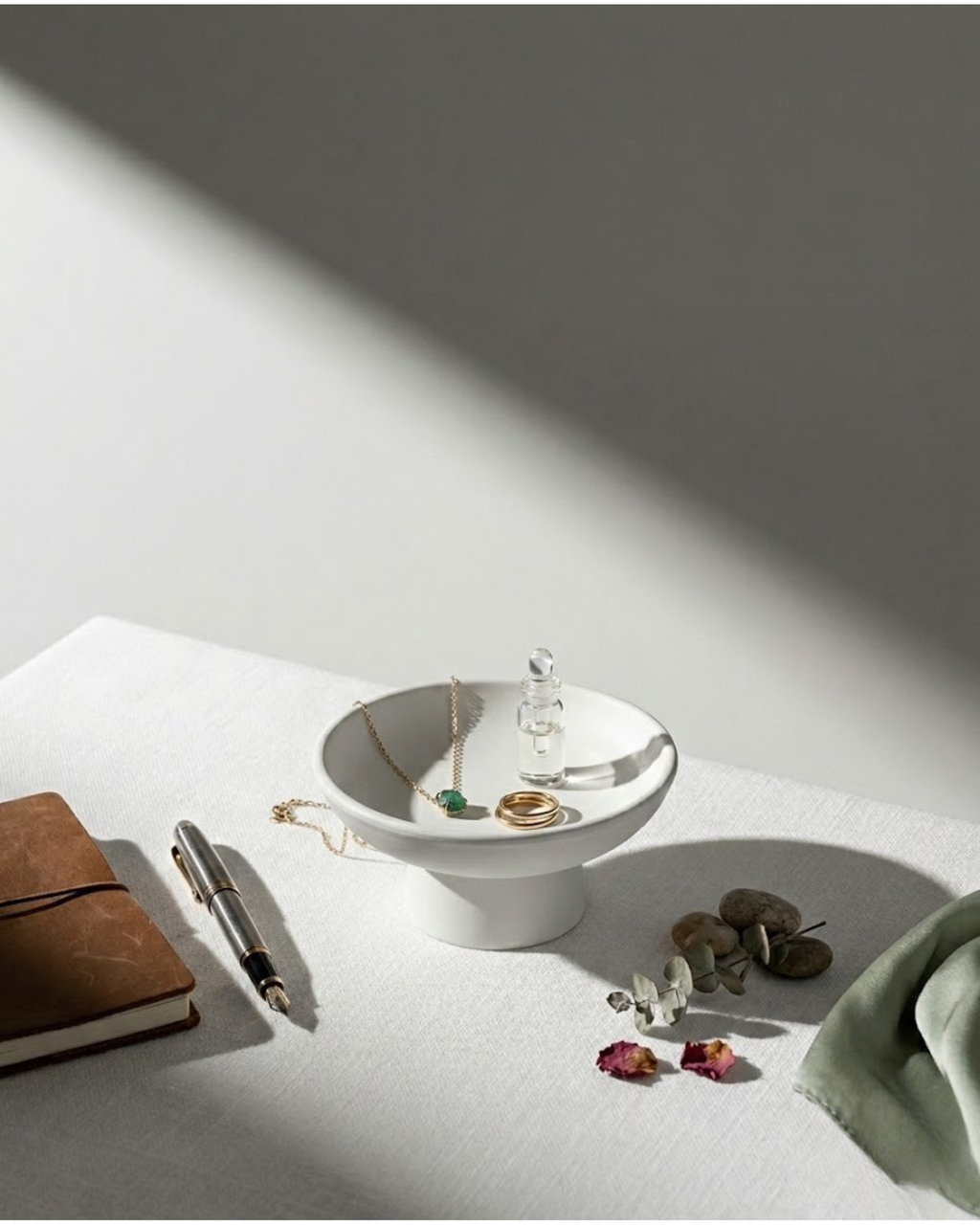 Mini Sculptural Footed Bowl