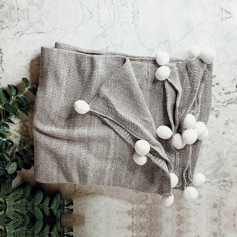 Casablanca Pom-Pom Throw