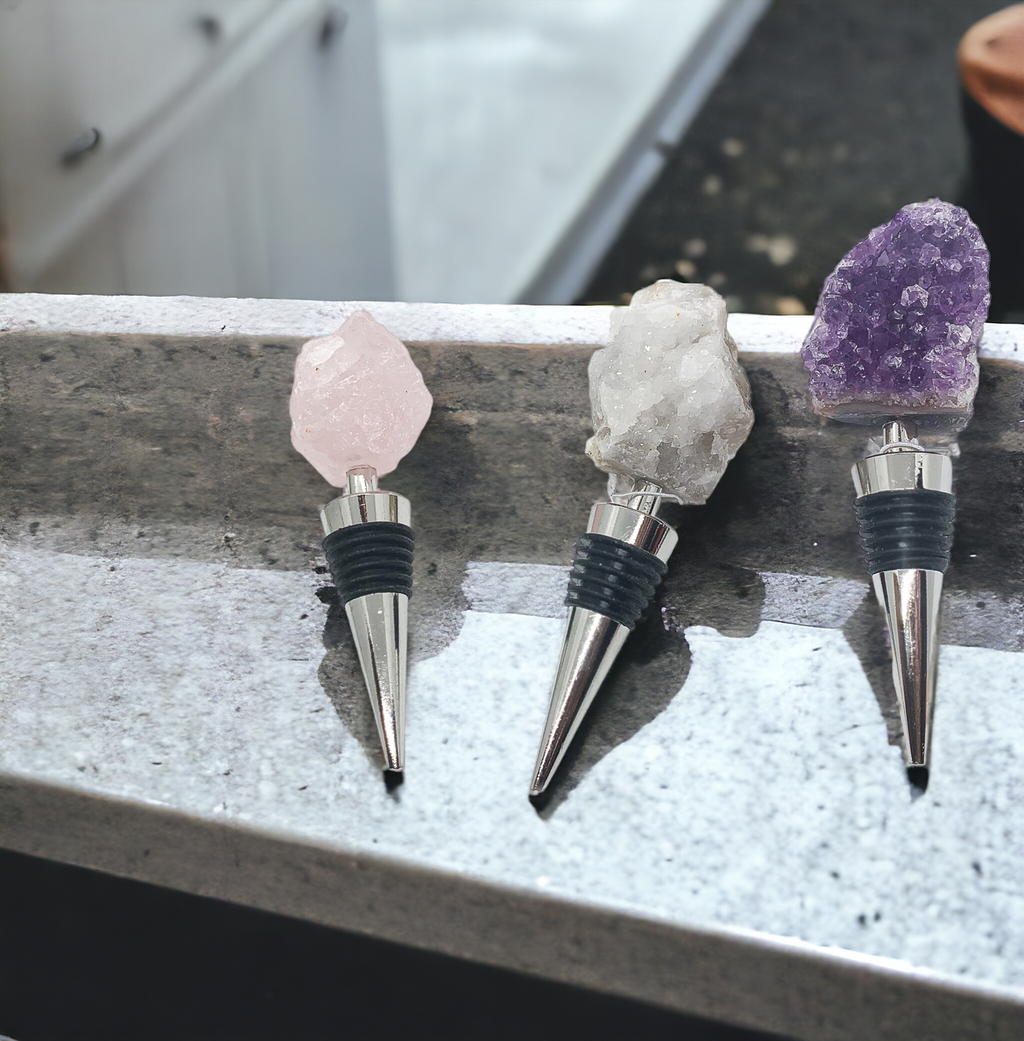 Natural Stone Wine Bottle Stoppers