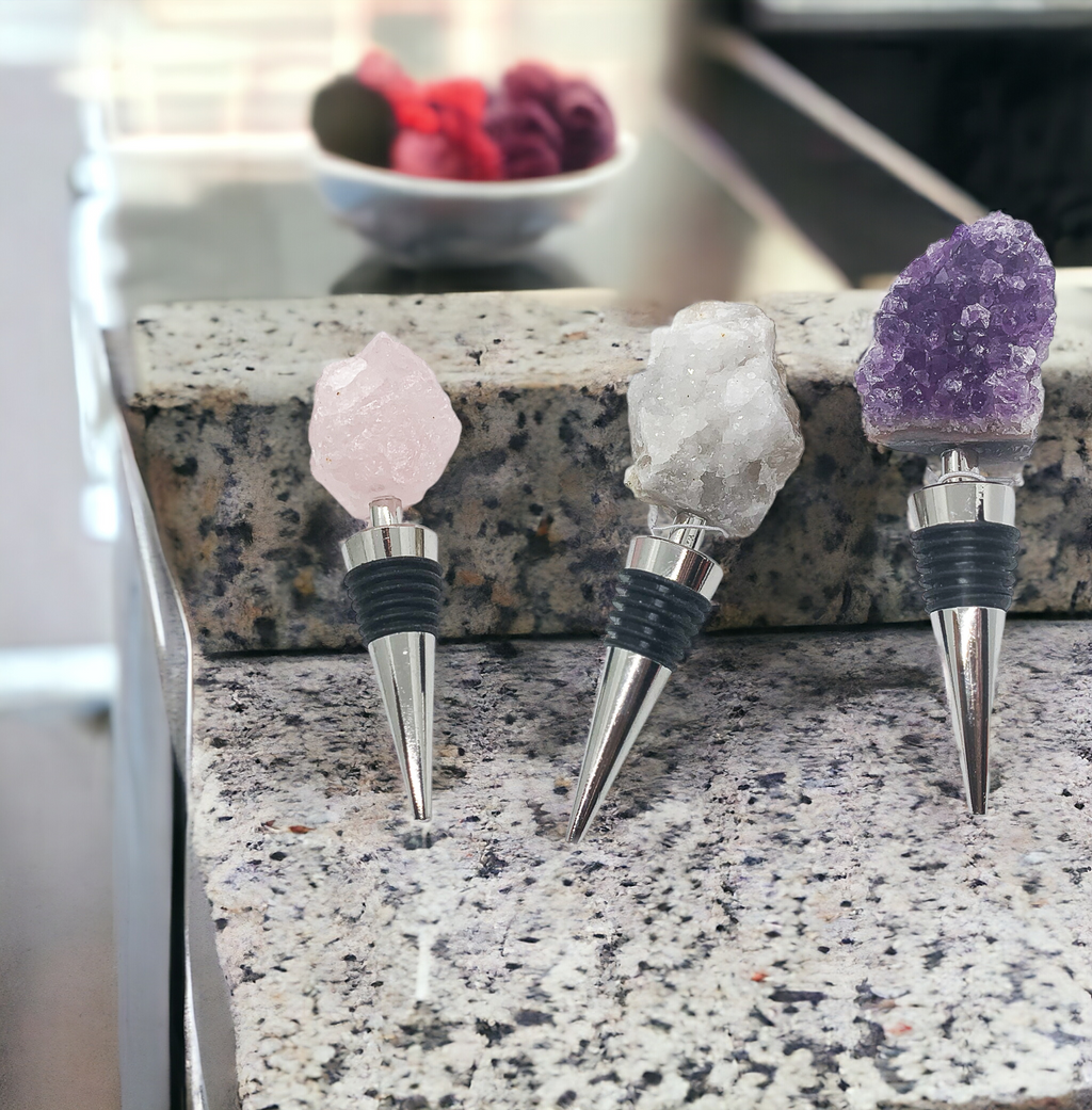 Natural Stone Wine Bottle Stoppers