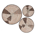 Triangles Wall Baskets Set of 3