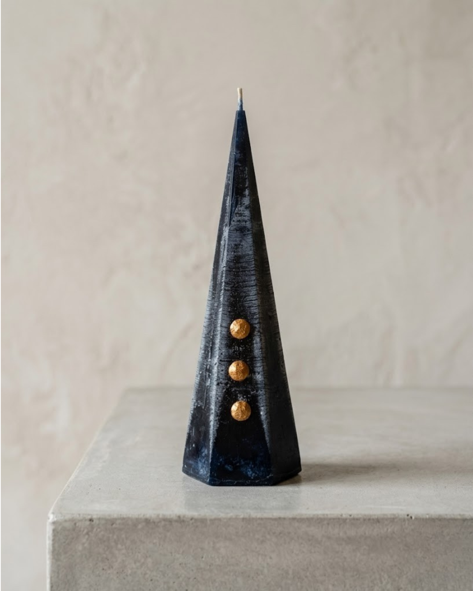 Old World Pyramid Candle Trio