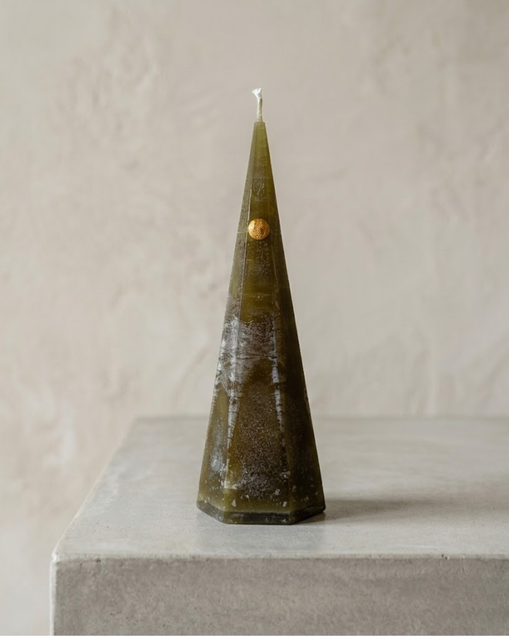 Old World Pyramid Candle Trio