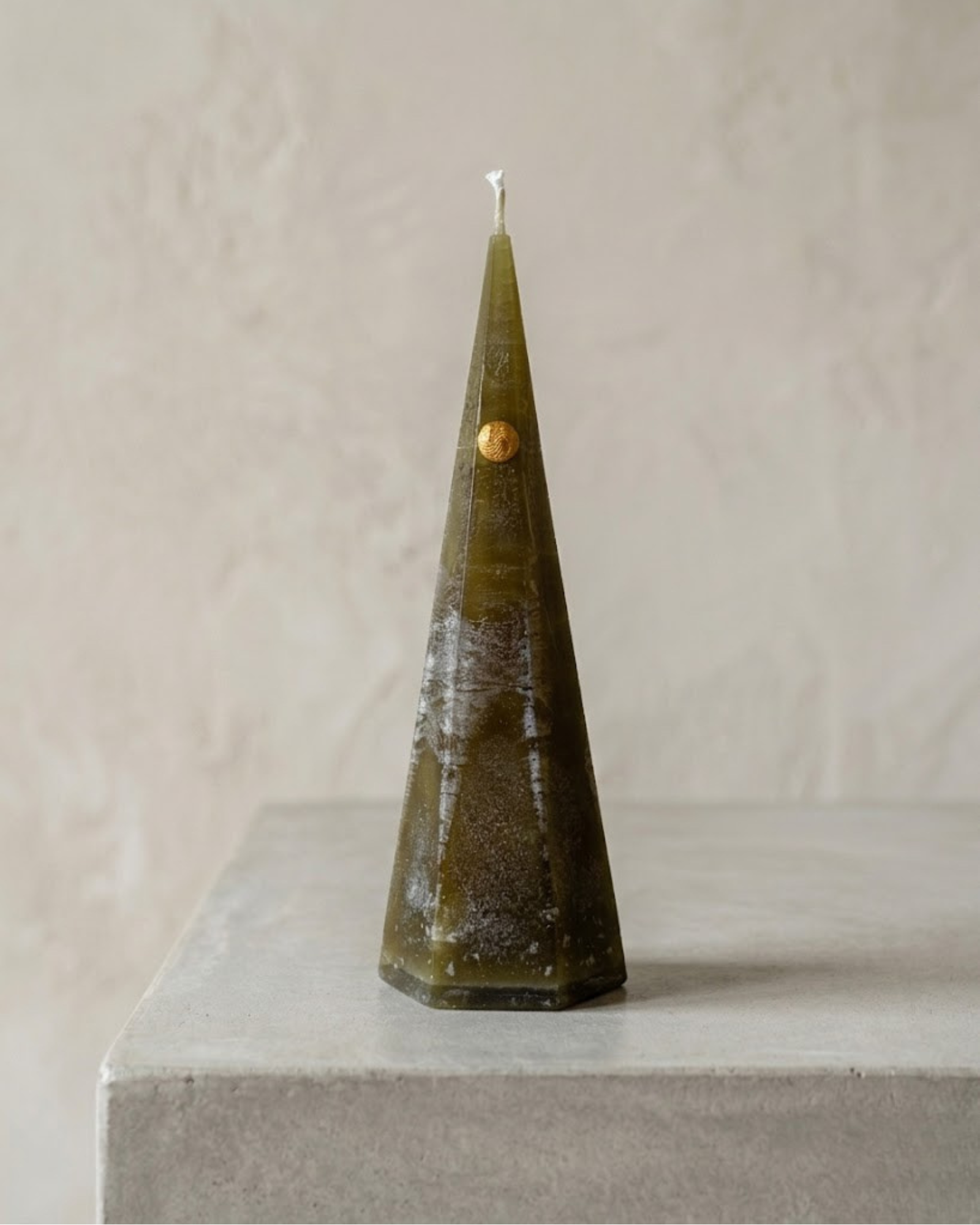 Old World Pyramid Candle Trio