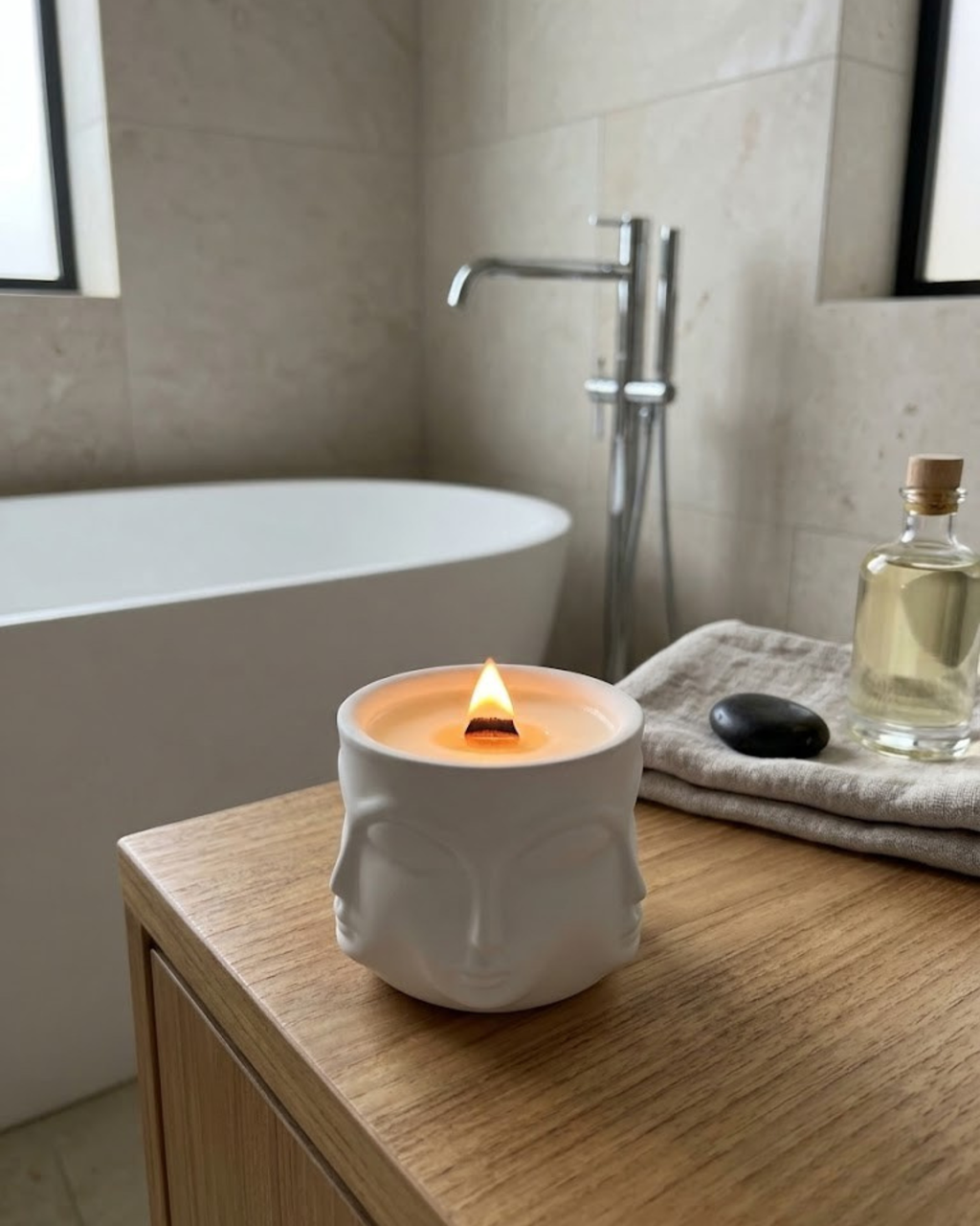Silhouette Mandarin Palo Santo Candle