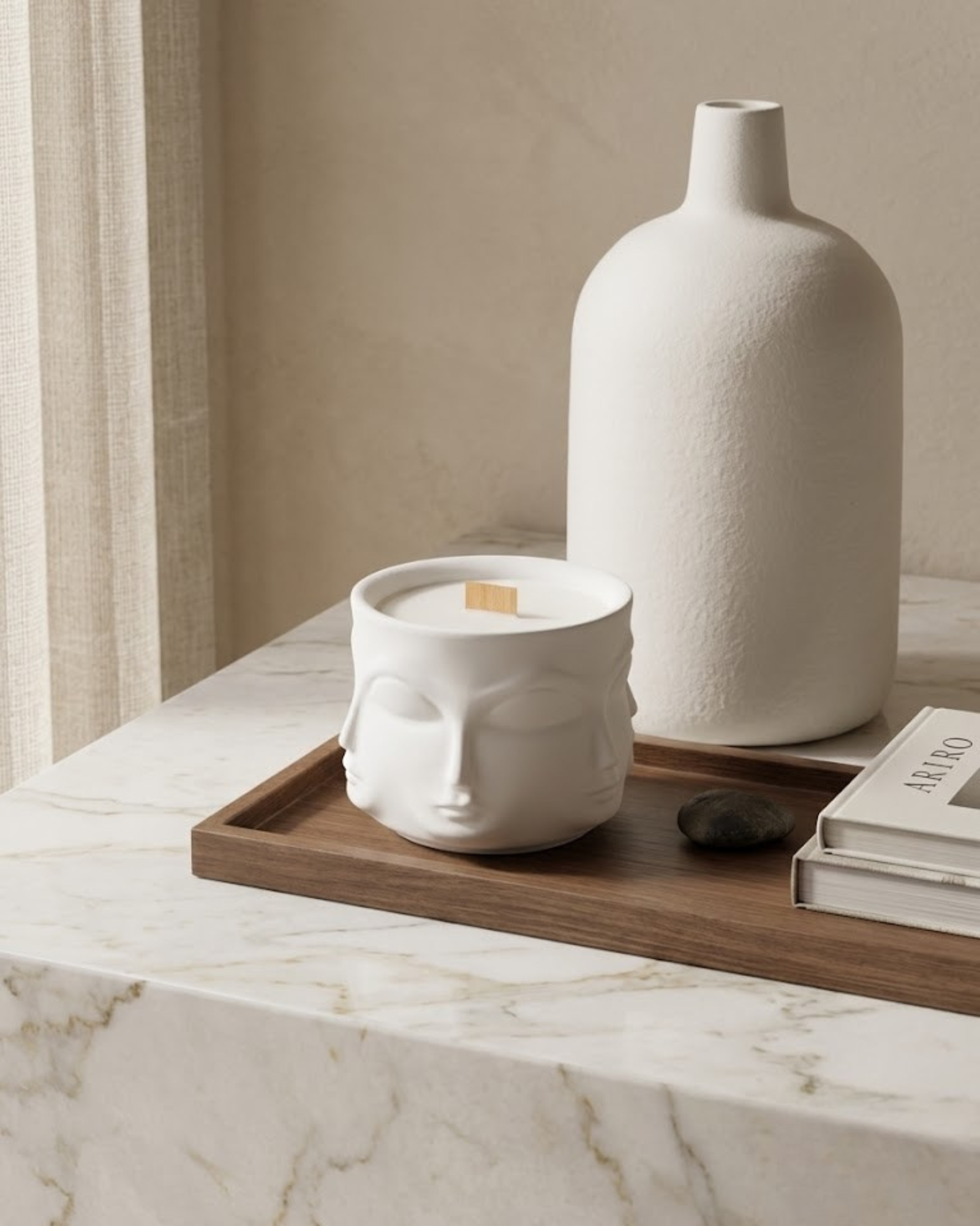 Silhouette Mandarin Palo Santo Candle
