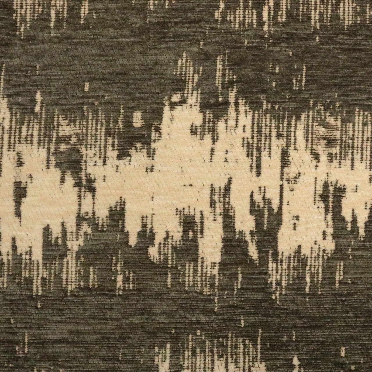 TROUBADOUR - ABSTRACT DESIGN CHENILLE UPHOLSTERY FABRIC BY THE YARD