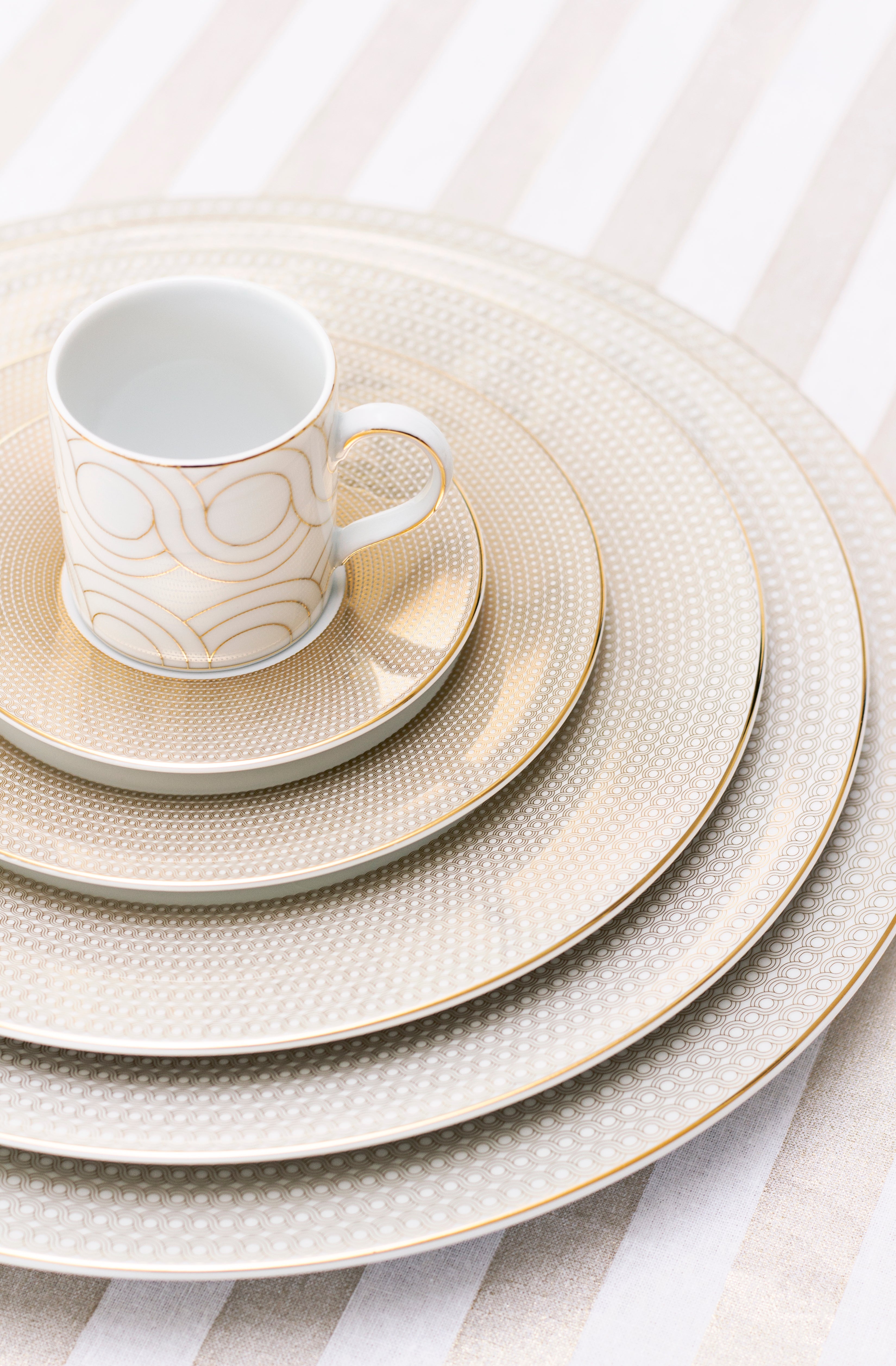 Infinity Espresso Cup & Saucer (Set of 2)
