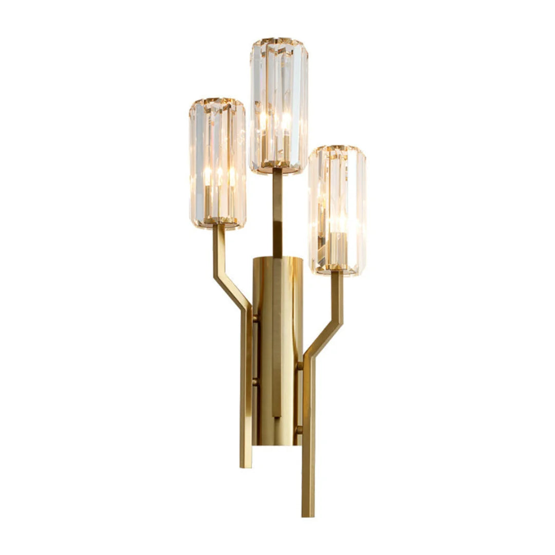 Irlin Trio Crystal Wall Lamp