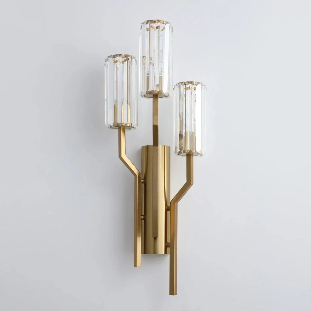 Irlin Trio Crystal Wall Lamp