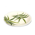 Floating Leaves Dinner Plate - Green