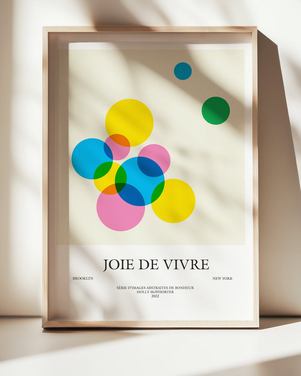 JOIE DE VIVRE Framed Art Print by Holly McWhorter