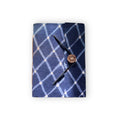 Recycled Paper Journal — Navy Stripes