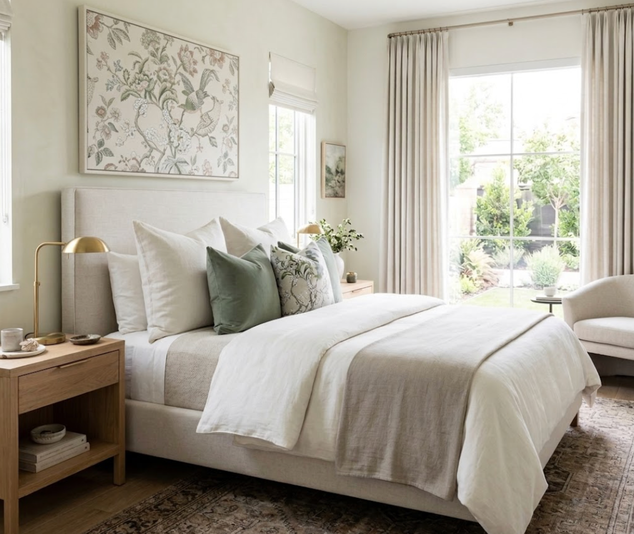 Katsura Pillow Cover in Lavender, Thibaut Pillows