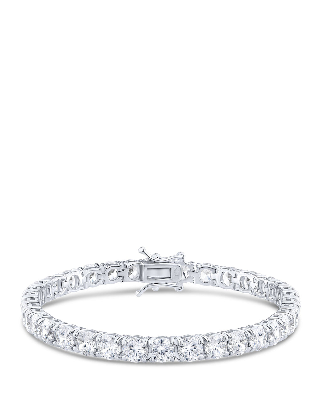 Round CZ Tennis Bracelet