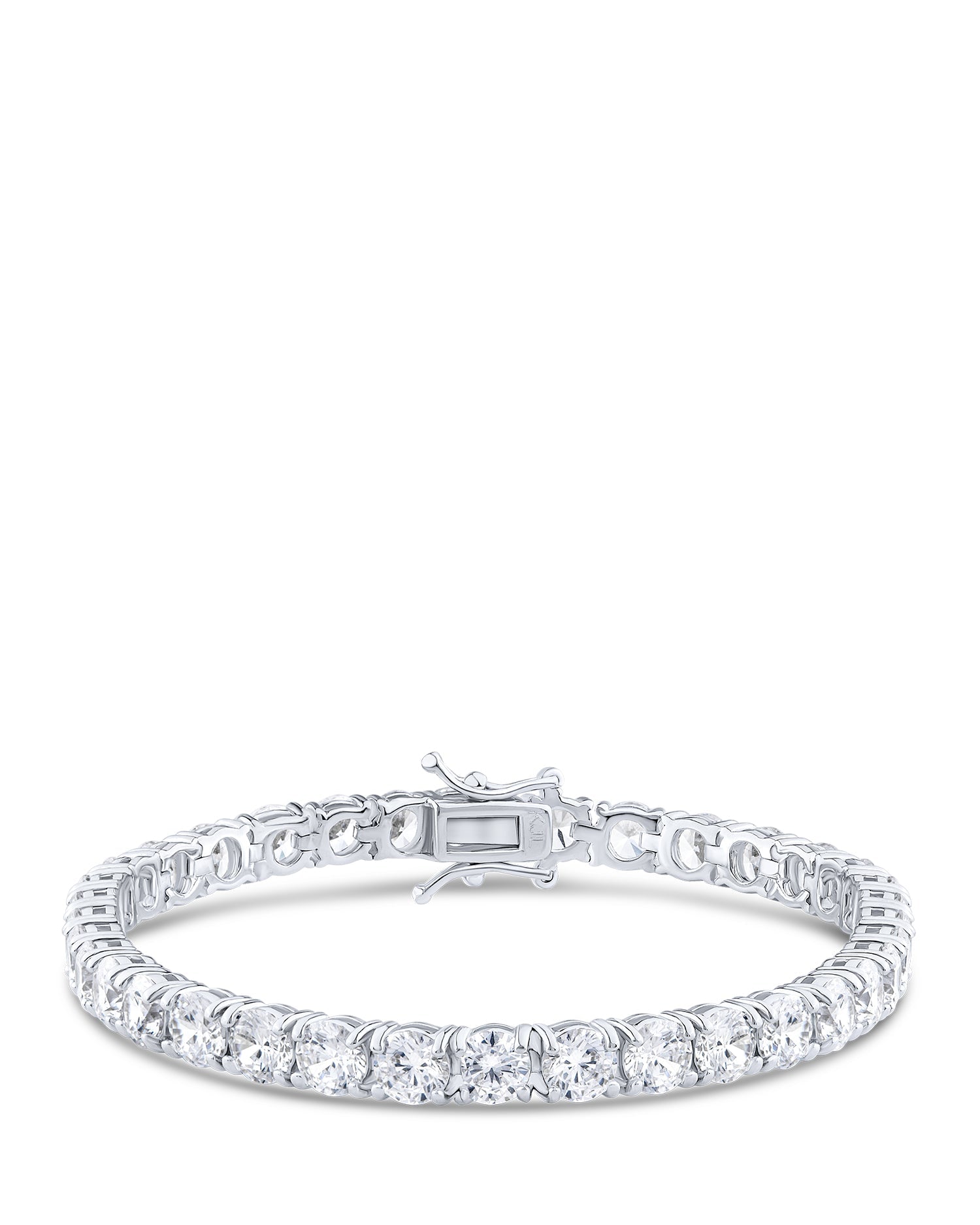 Round CZ Tennis Bracelet