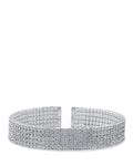 Pave CZ Multi Row Bracelet