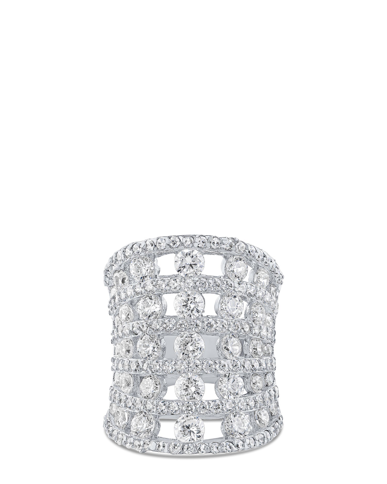 Horizontal 5 Row Ring