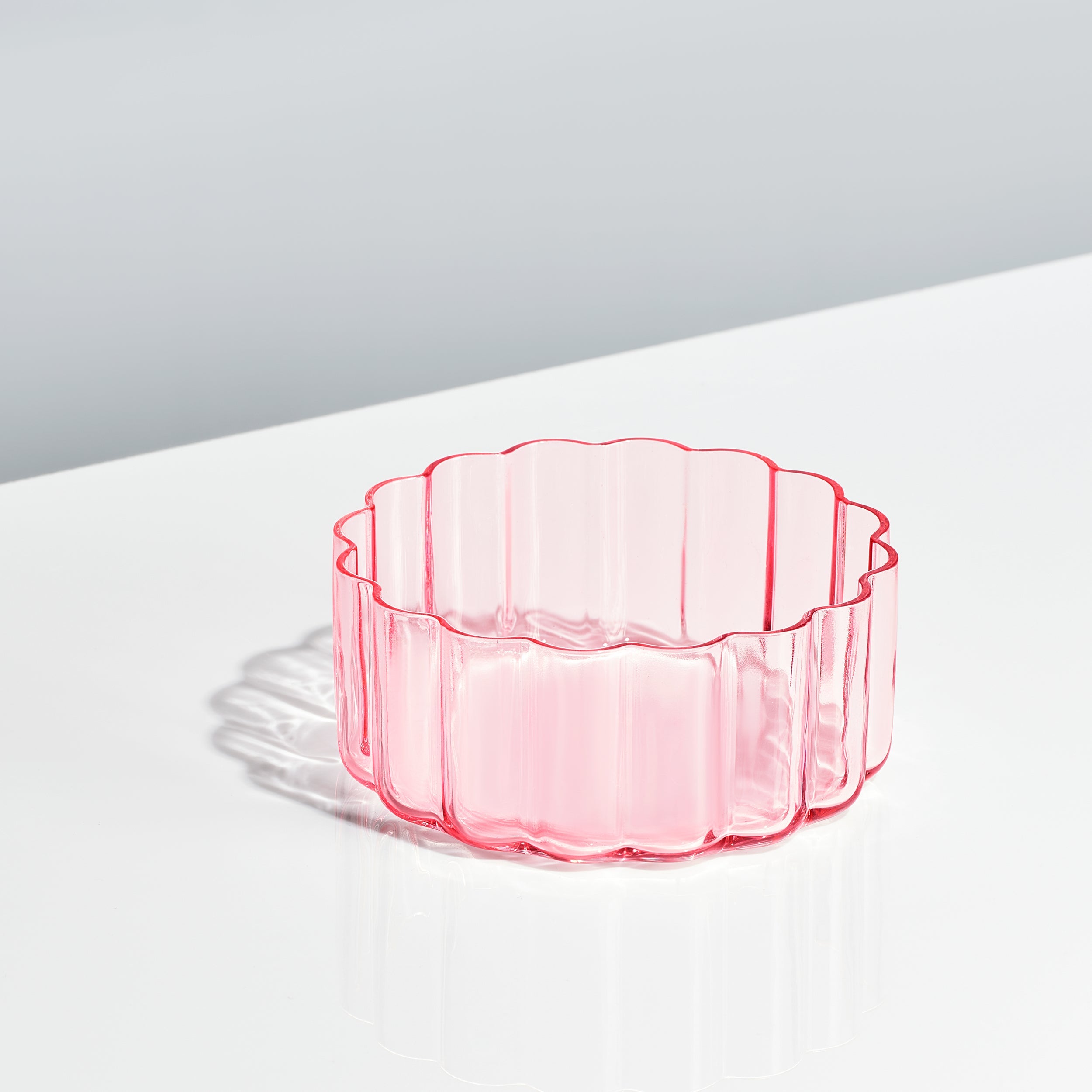 Flower Bowl Glassware, Set of 2