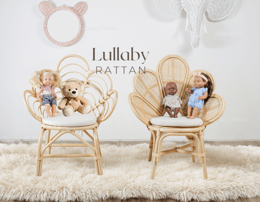 Blossom Rattan Flower Chair