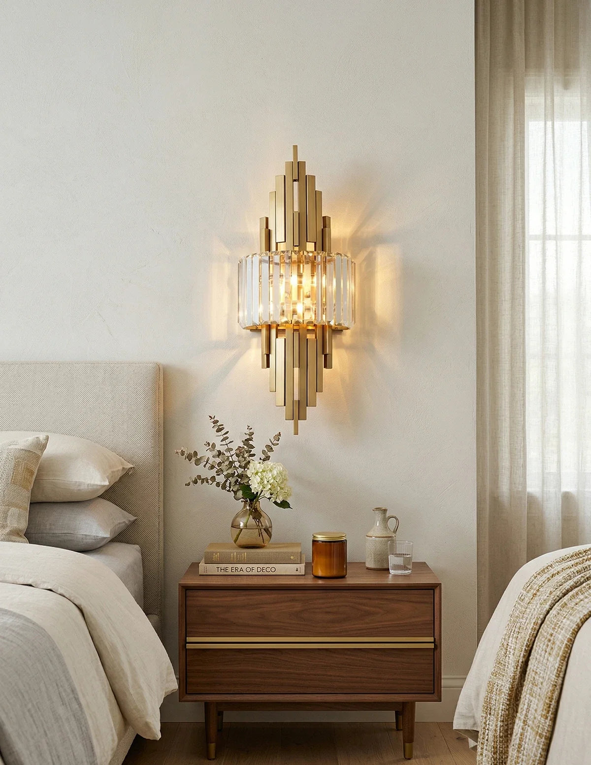 Kubica Crystal Modern Wall Lamp
