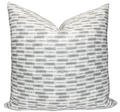 Lacuna Pillow Cover in Kohl, Susan Connor Textiles