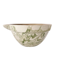 Marbled Olive Mixing Bowls - Set of 3