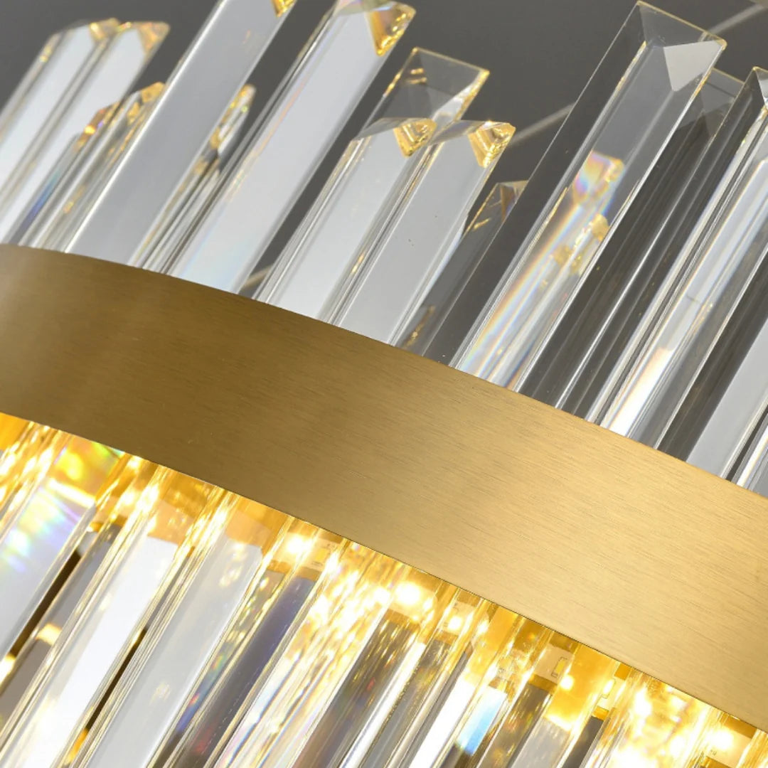 Modern Luxury Round Crystal Chandelier
