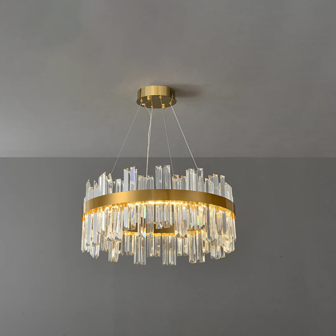 Modern Luxury Round Crystal Chandelier