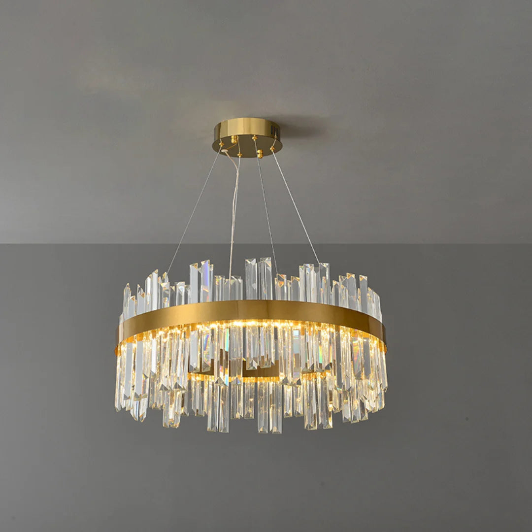 Modern Luxury Round Crystal Chandelier