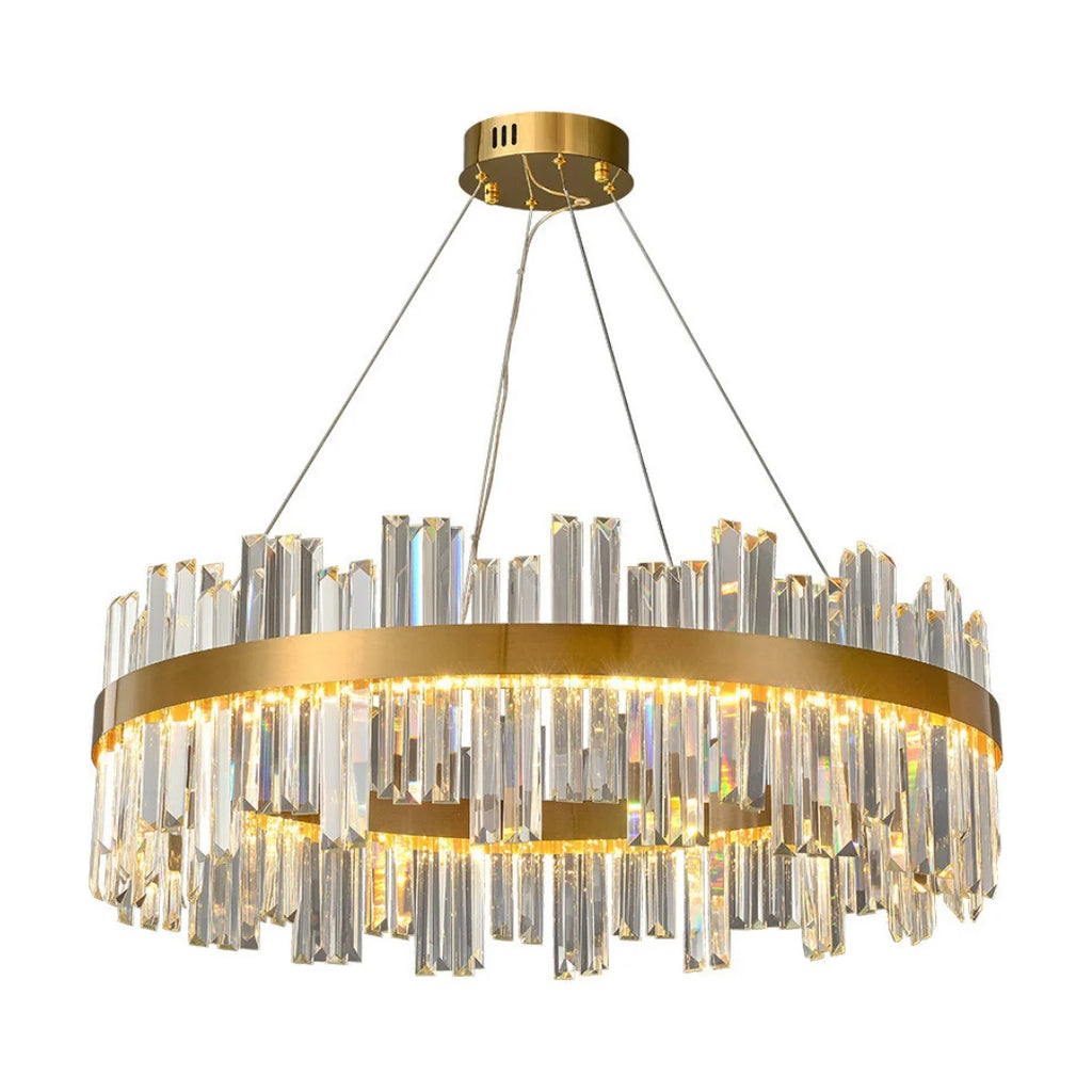Modern Luxury Round Crystal Chandelier