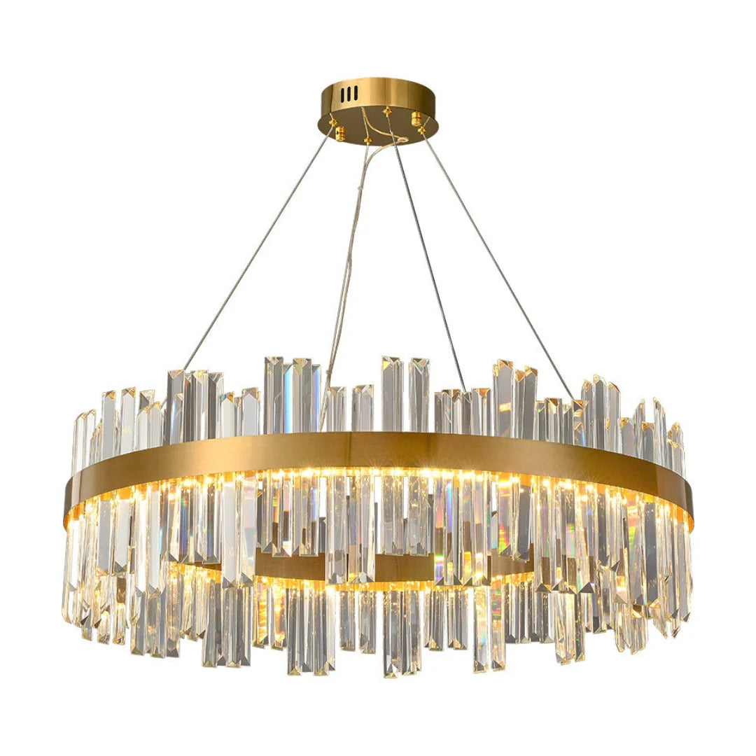 Modern Luxury Round Crystal Chandelier