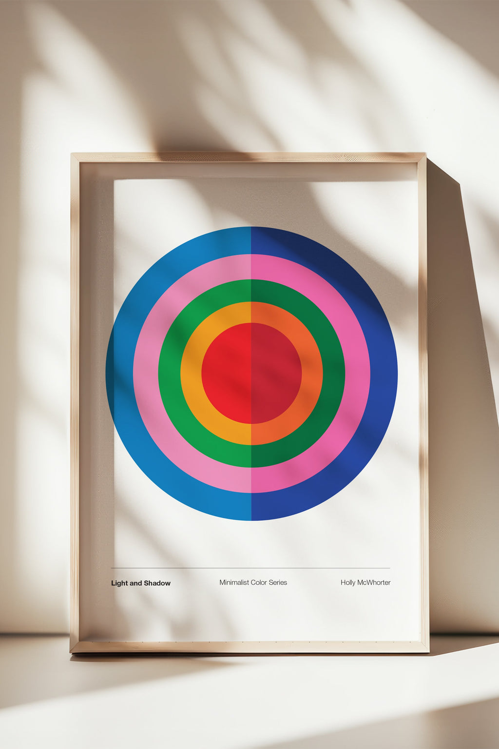 LIGHT AND SHADOW Framed Art Print by Holly McWhorter