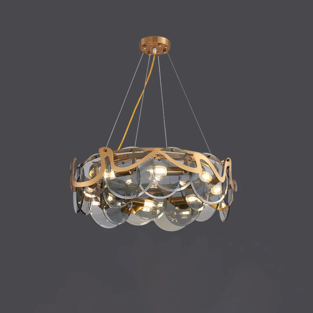 Modern Simple Glass Chandelier