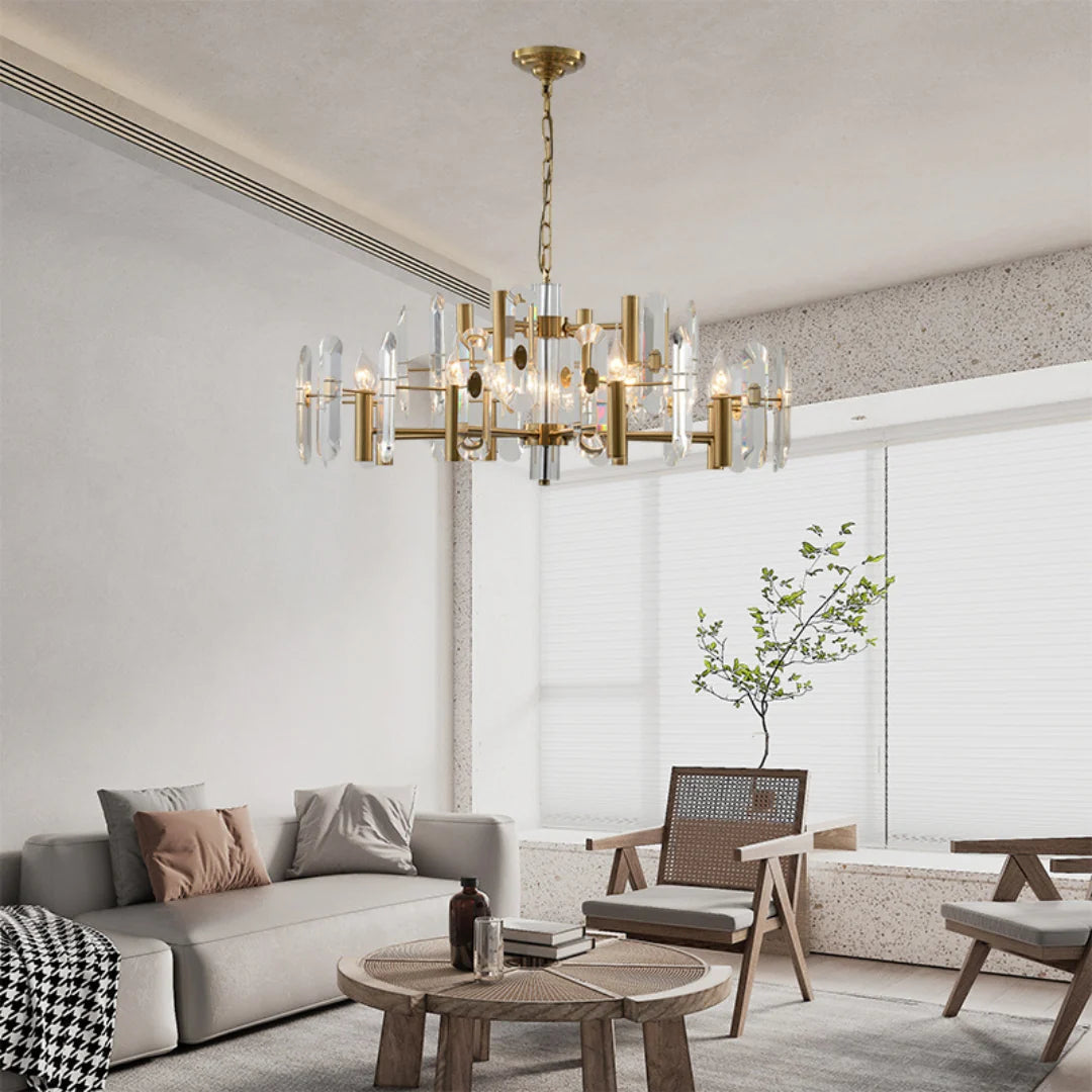 Bar Ceiling Bedroom Crystal Chandelier
