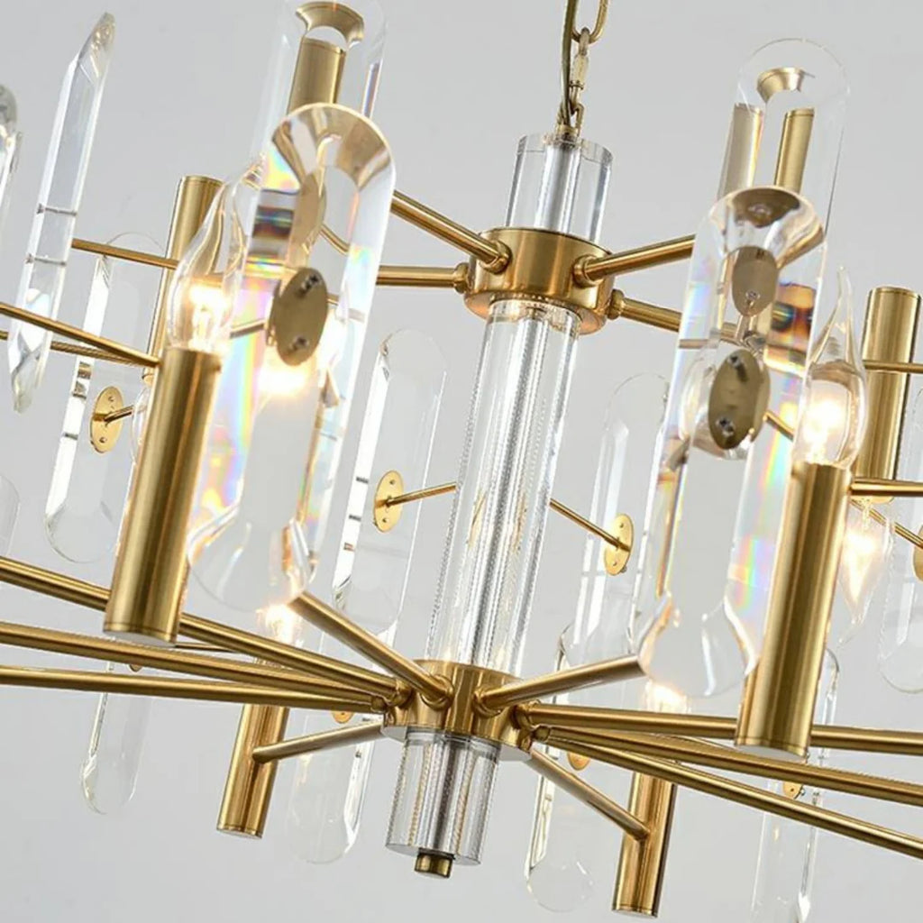 Bar Ceiling Bedroom Crystal Chandelier