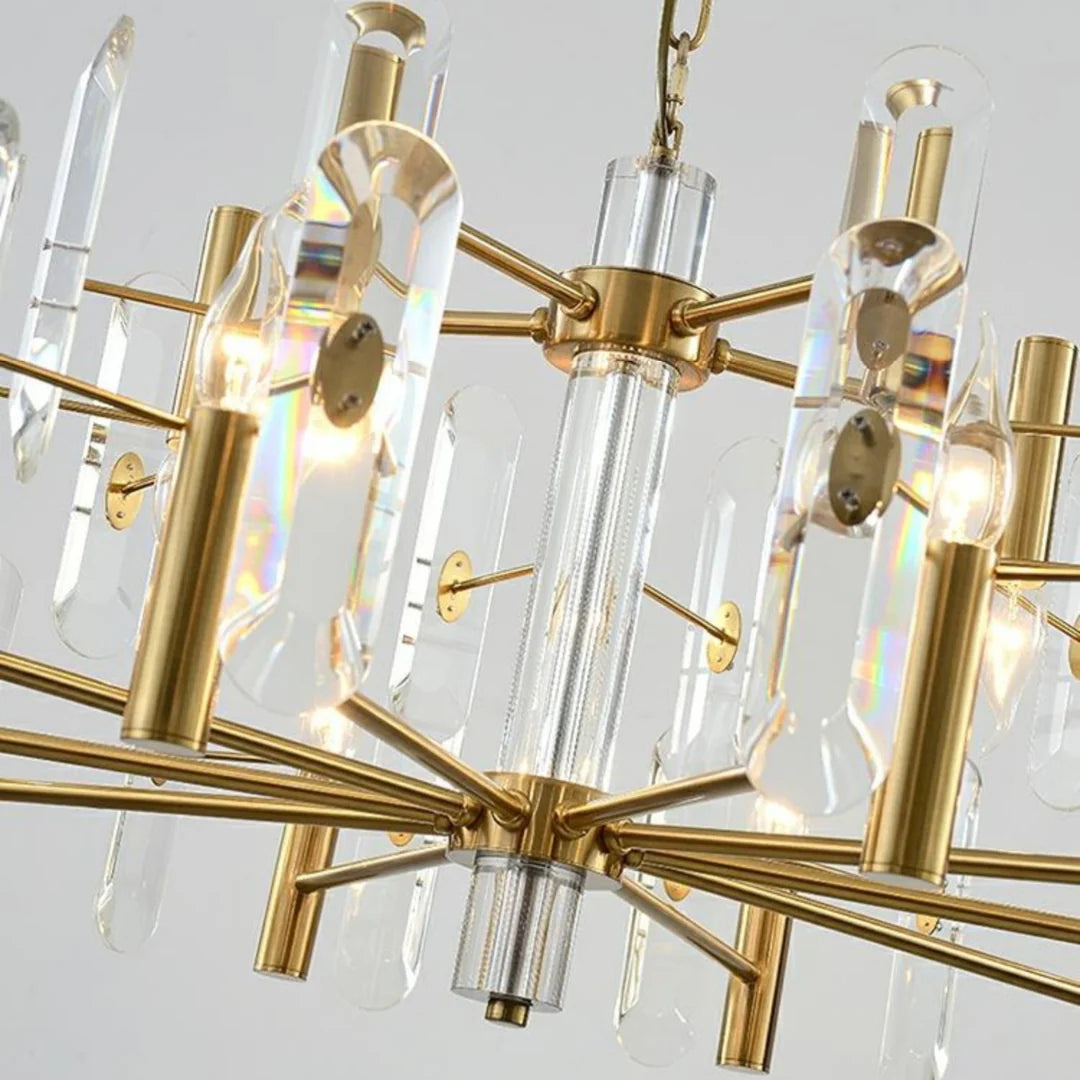 Bar Ceiling Bedroom Crystal Chandelier