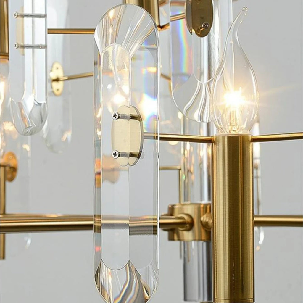 Bar Ceiling Bedroom Crystal Chandelier