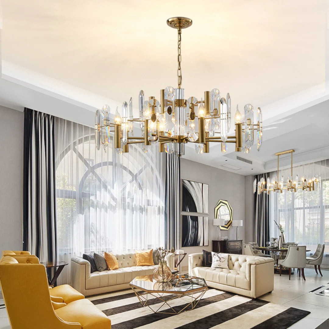 Bar Ceiling Bedroom Crystal Chandelier