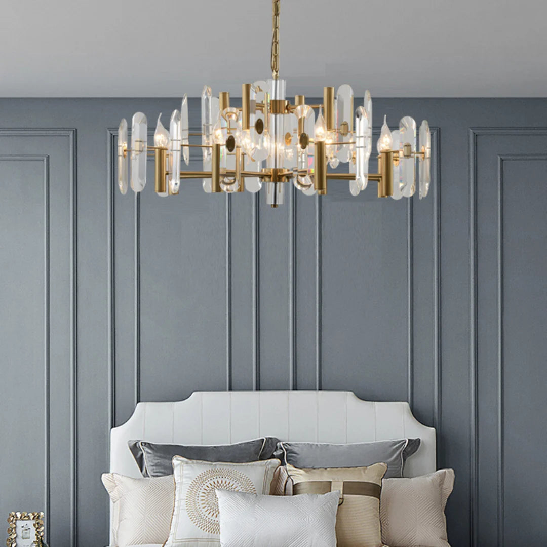 Bar Ceiling Bedroom Crystal Chandelier