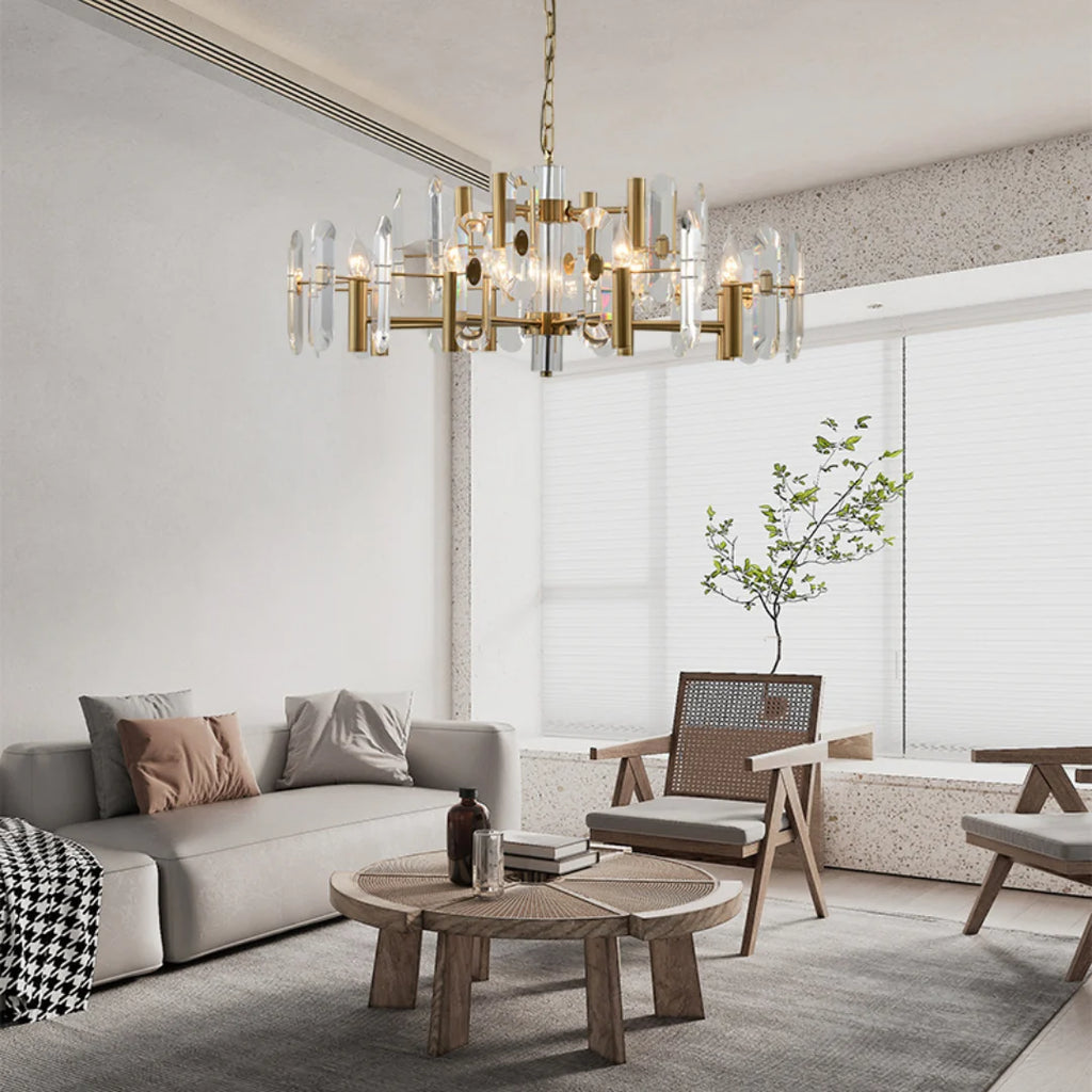 Bar Ceiling Bedroom Crystal Chandelier