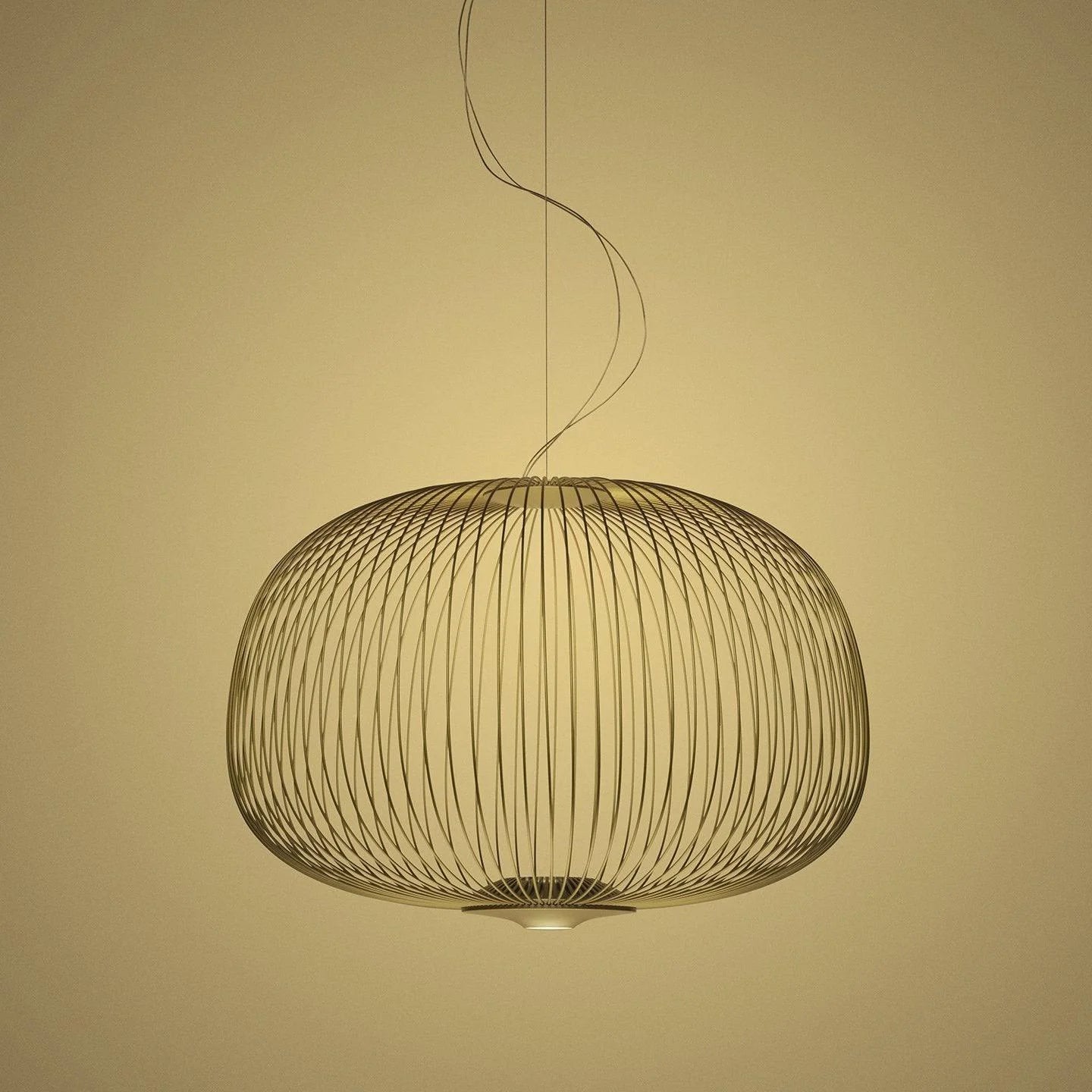 Lightweight Spokes Shaped Pendant Lamp