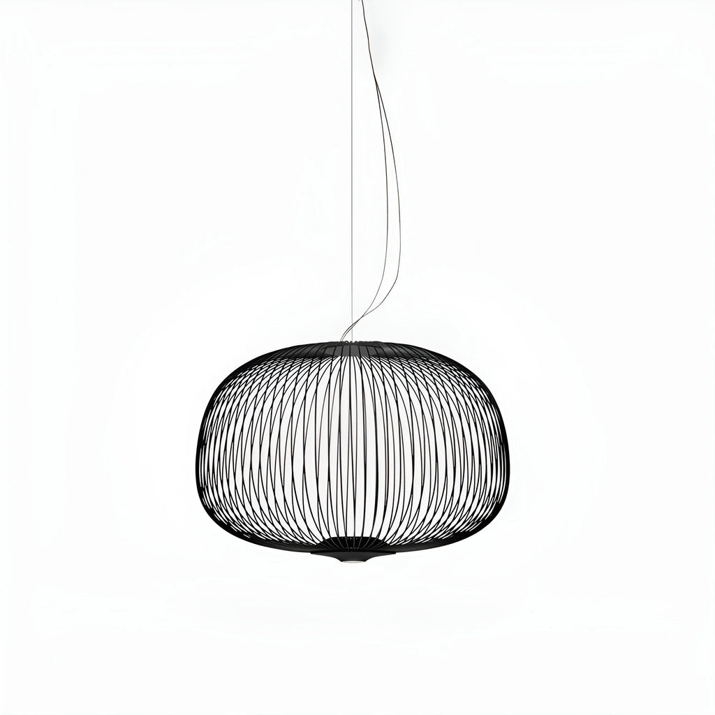 Lightweight Spokes Shaped Pendant Lamp
