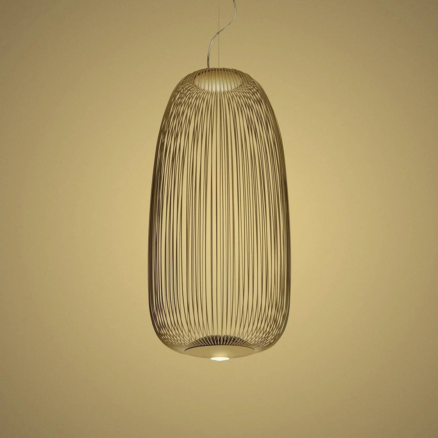 Lightweight Spokes Shaped Pendant Lamp
