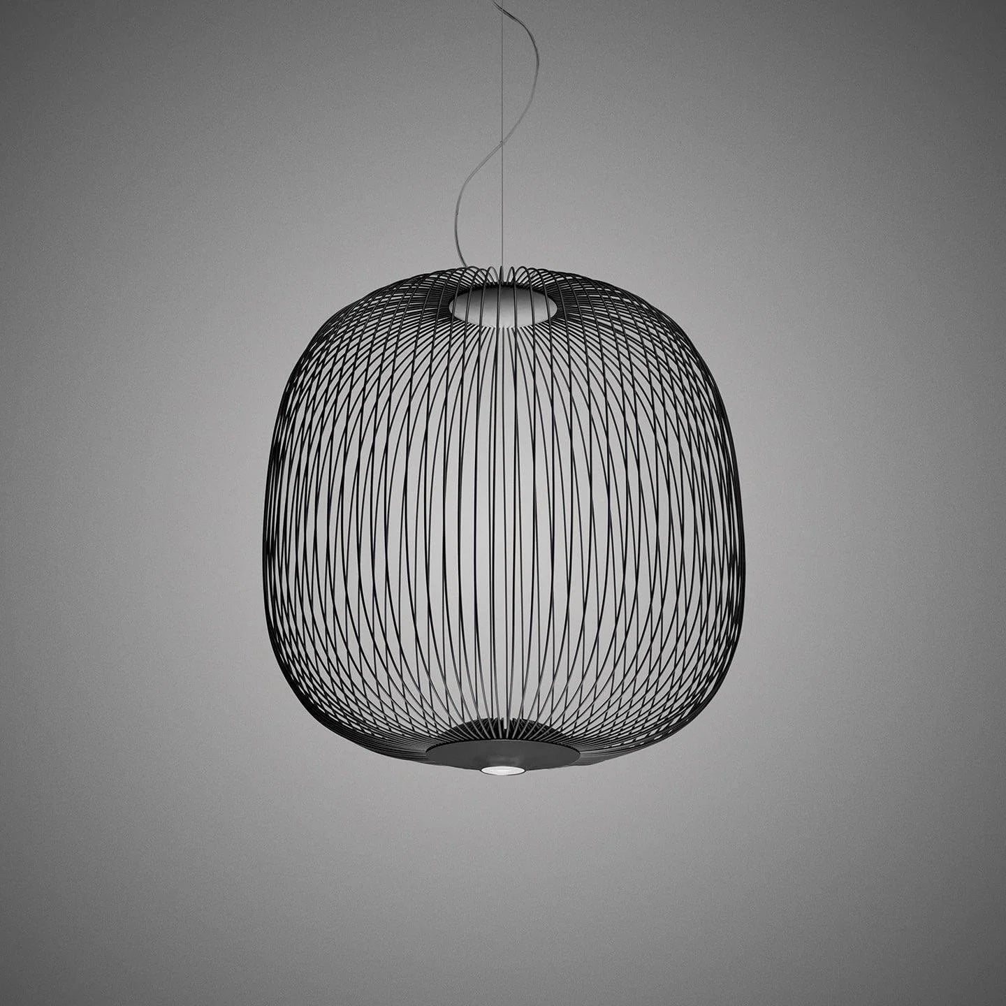 Lightweight Spokes Shaped Pendant Lamp