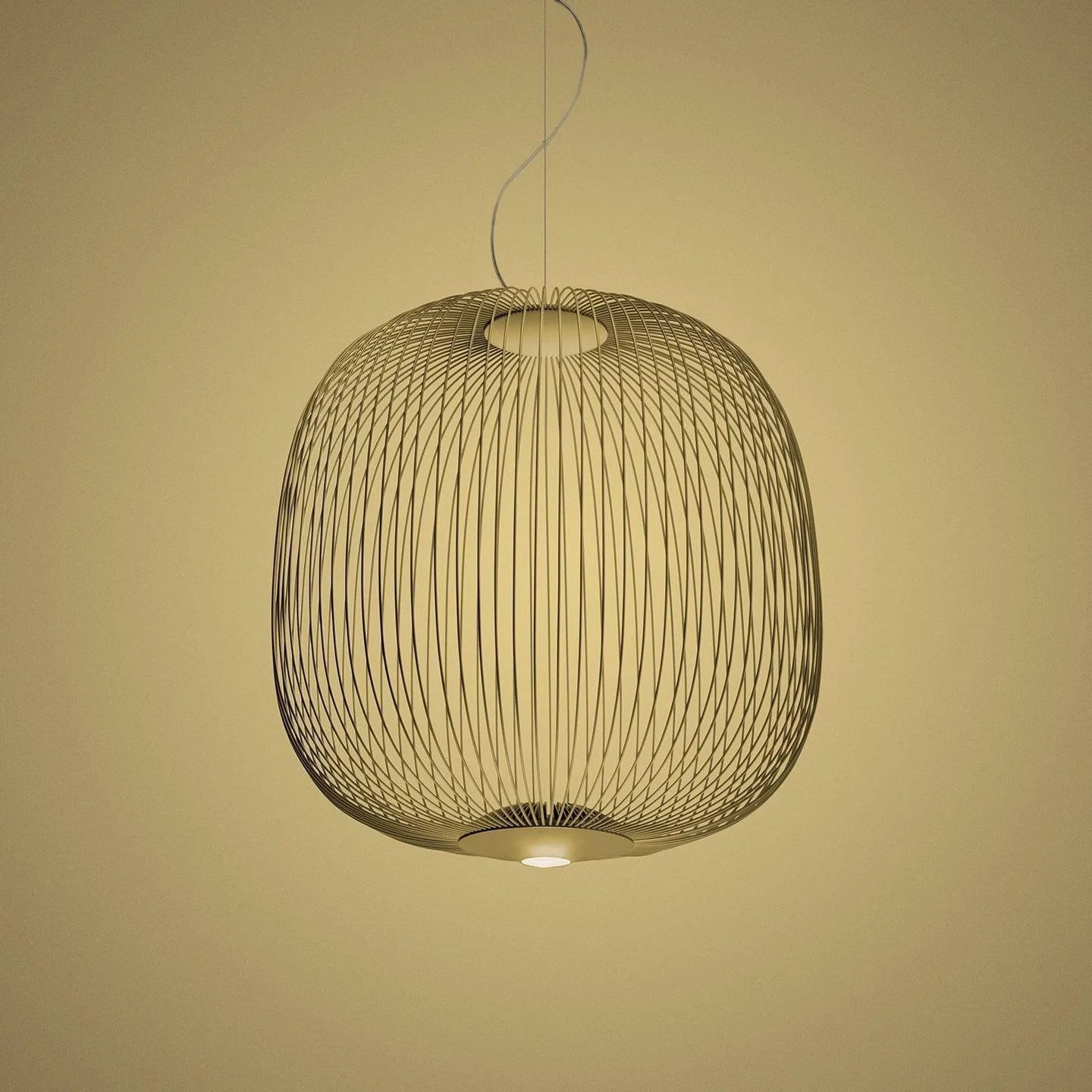 Lightweight Spokes Shaped Pendant Lamp