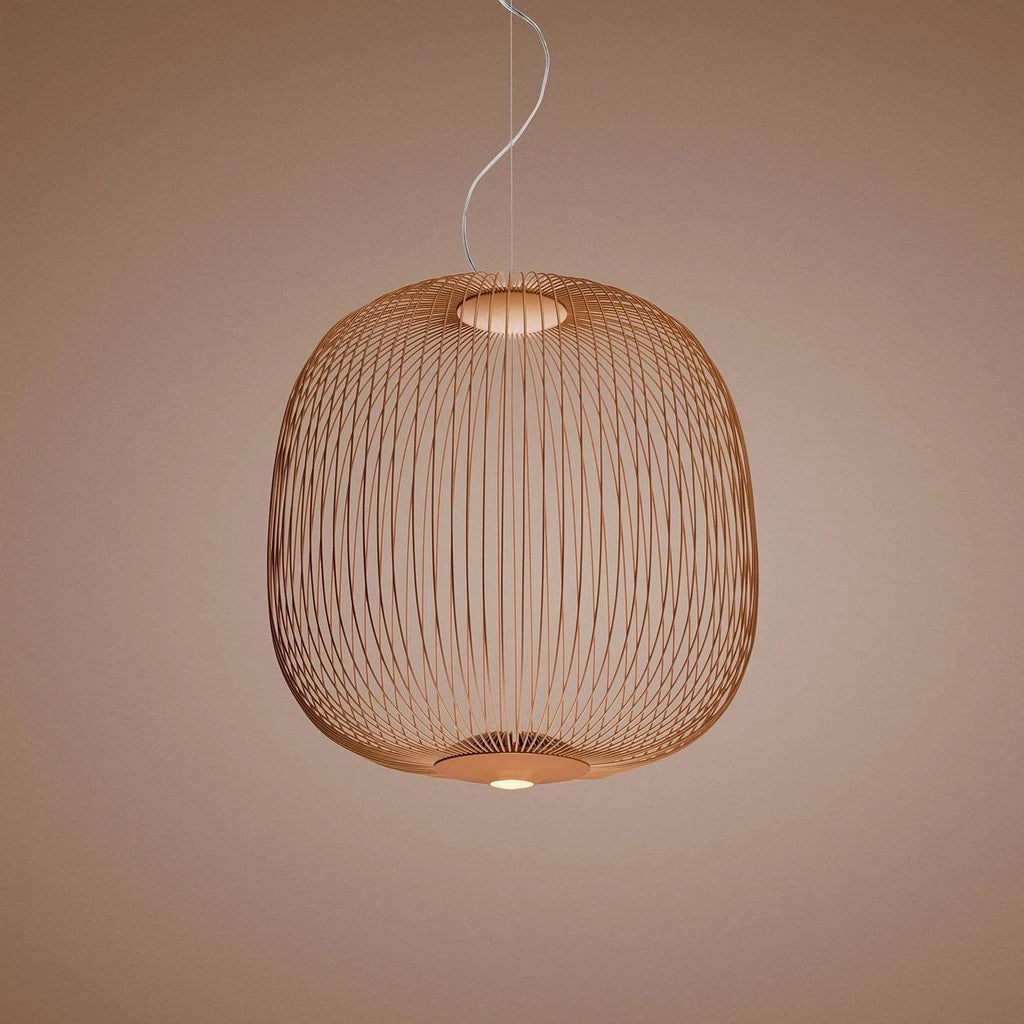 Lightweight Spokes Shaped Pendant Lamp